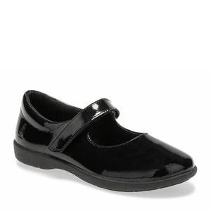 NEW HUSH PUPPIES girl’s lexi patent shoes in black